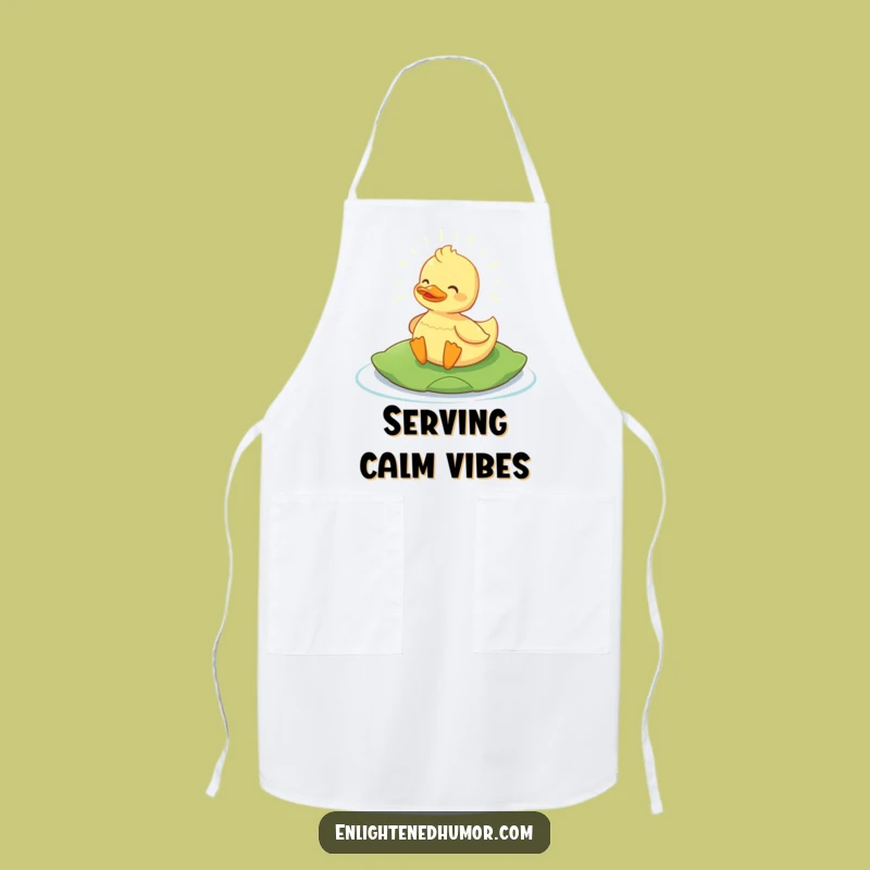 Funny Content Duck Apron: Cook with Radiant Charm and Hilarious Flair!