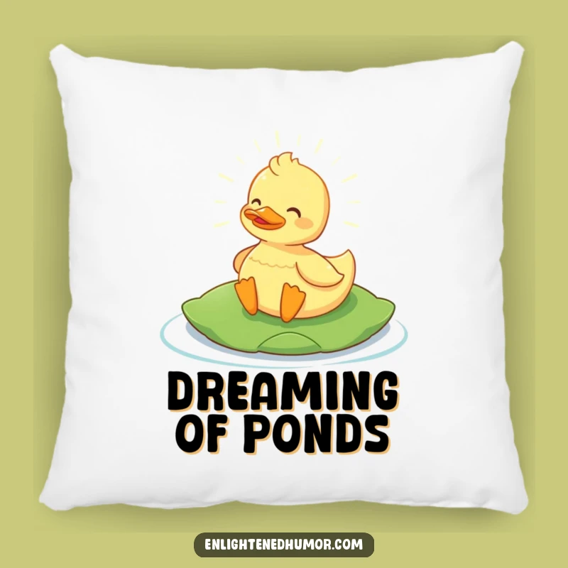 Funny Content Duck Pillow: Cozy Comfort and Glowing Humor, the Ultimate Gift!