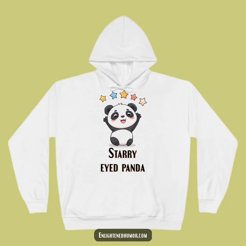 Funny Panda Hoodie - Cozy up and reach for your dreams!
