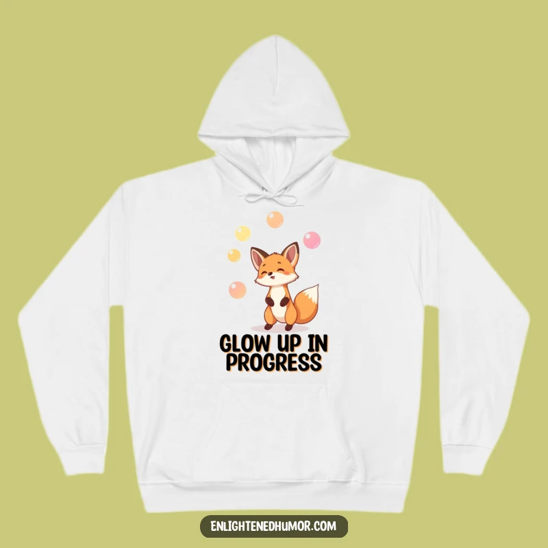 Funny Fox Juggler Hoodie: Stay Warm While Mastering Your Day