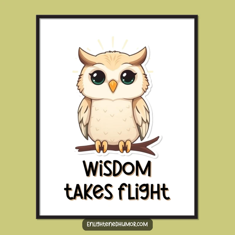 Free Printable Owl Wall Art: Luminous Downloadable Gift for Wise Decor