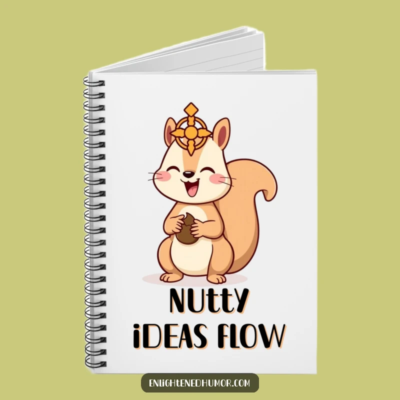 Funny Kawaii Squirrel Journal: Nut Offering Book, Hilarious Creative Gift Idea