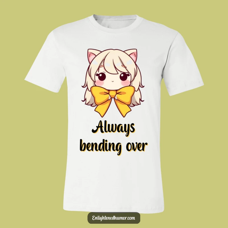 Funny Bow T-Shirt: Humble Graceful Character, Comfy and Chic Funny Gift