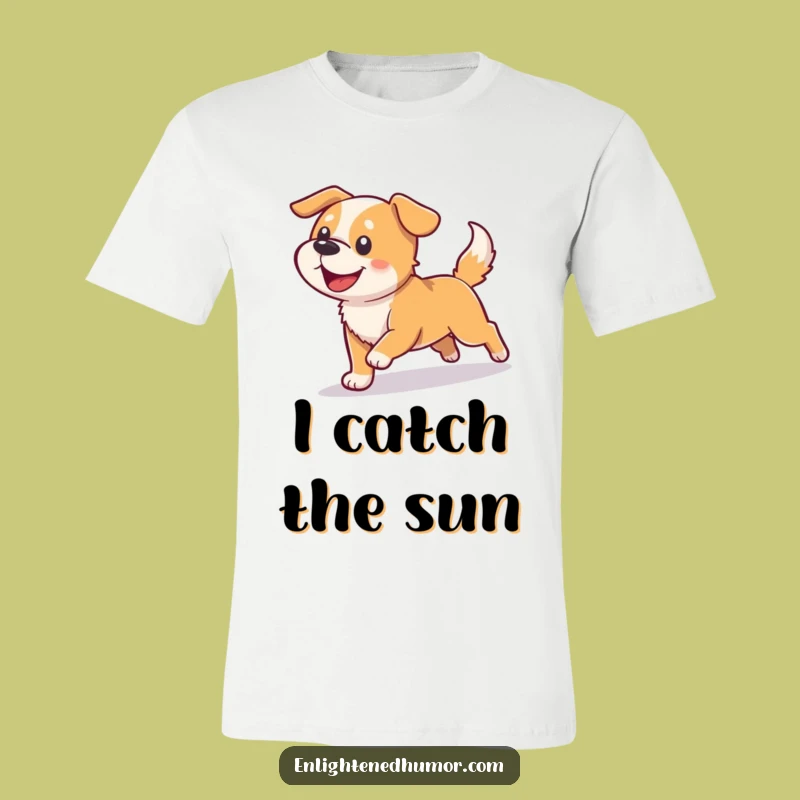 Funny Dog Light Play T-Shirt: Unleash Laughter with This Hilarious Tee