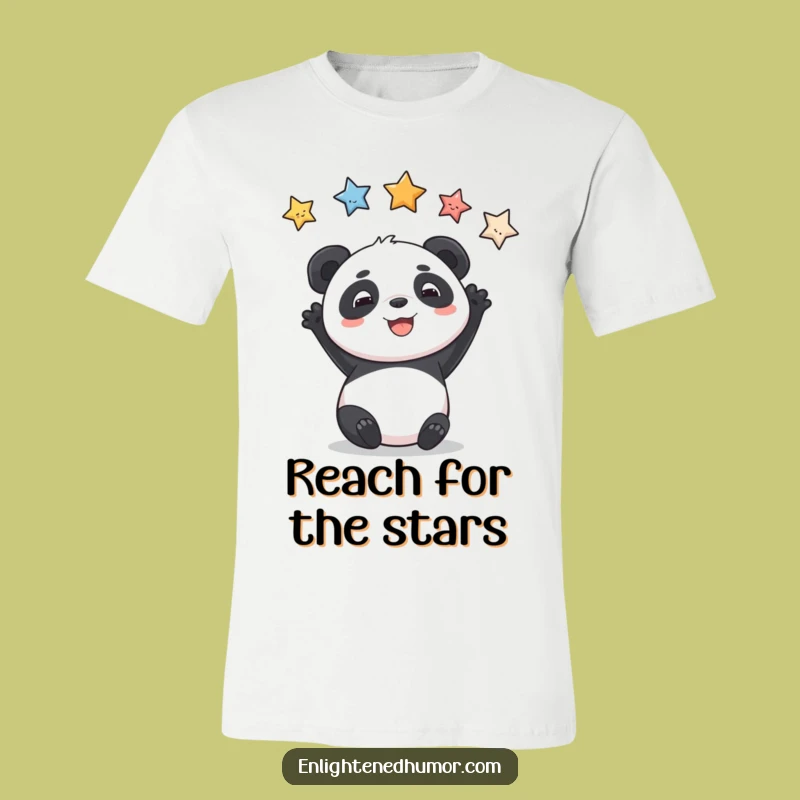 Funny Panda T-Shirt - Wear your dreams with this humorous apparel!